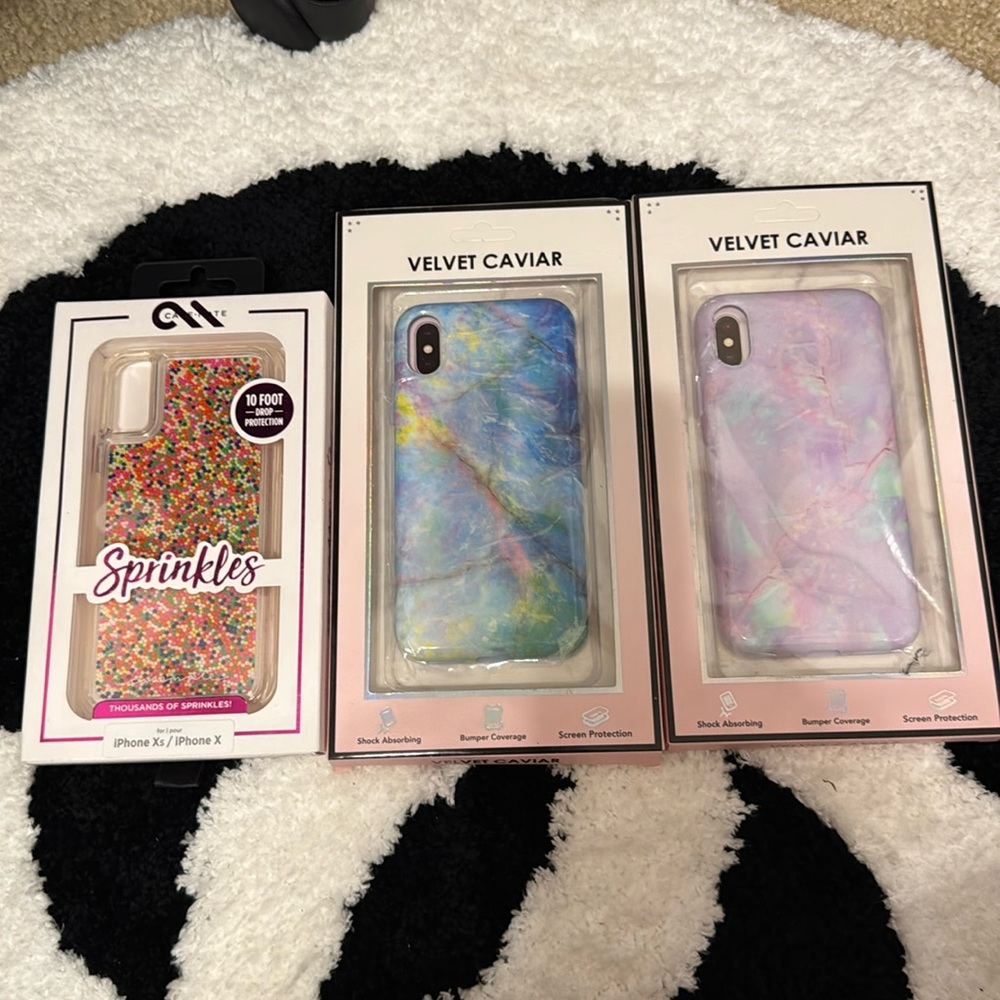 3 iPhone XS/X phone cases